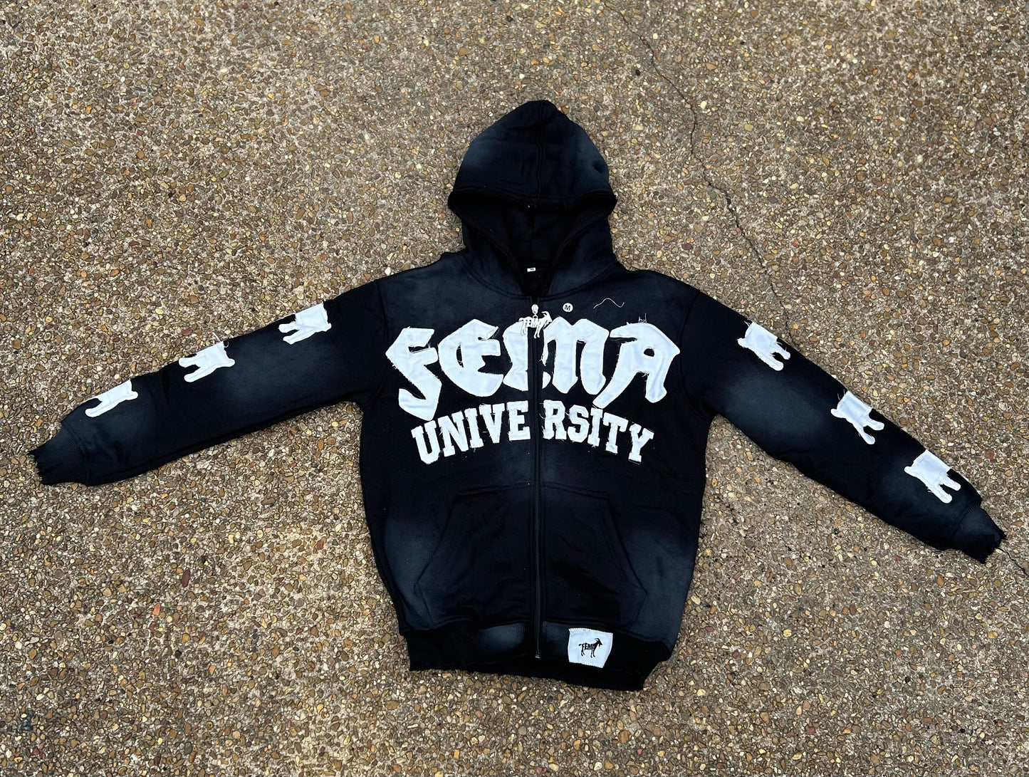Finesse University “Black” Zip-Up