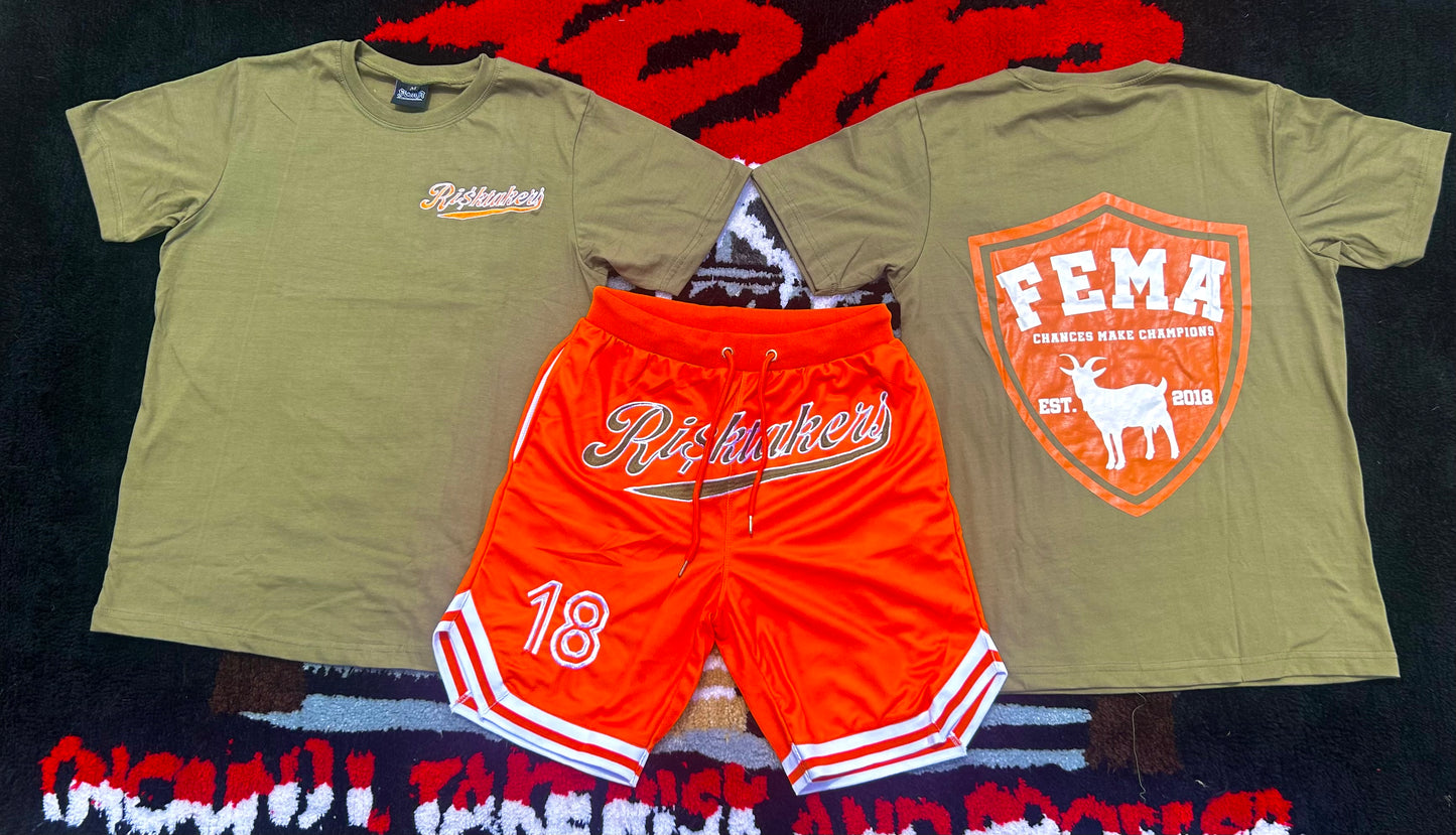FEMA Risktaker Set (Olive Green/Orange)