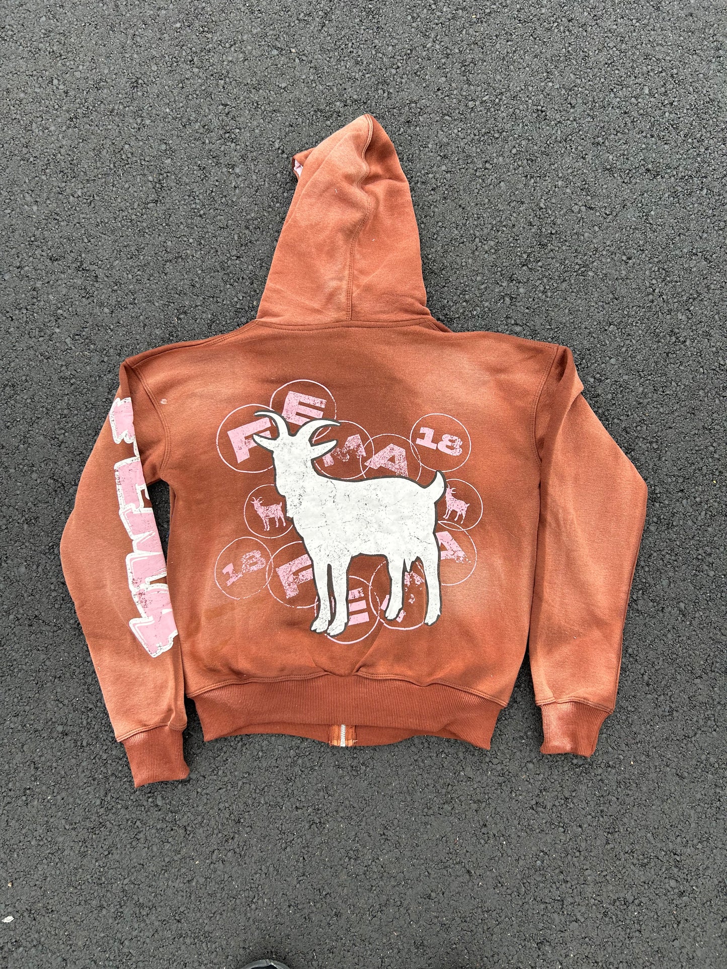 FEMA "In Finesse We Trust" Brown/Pink Set