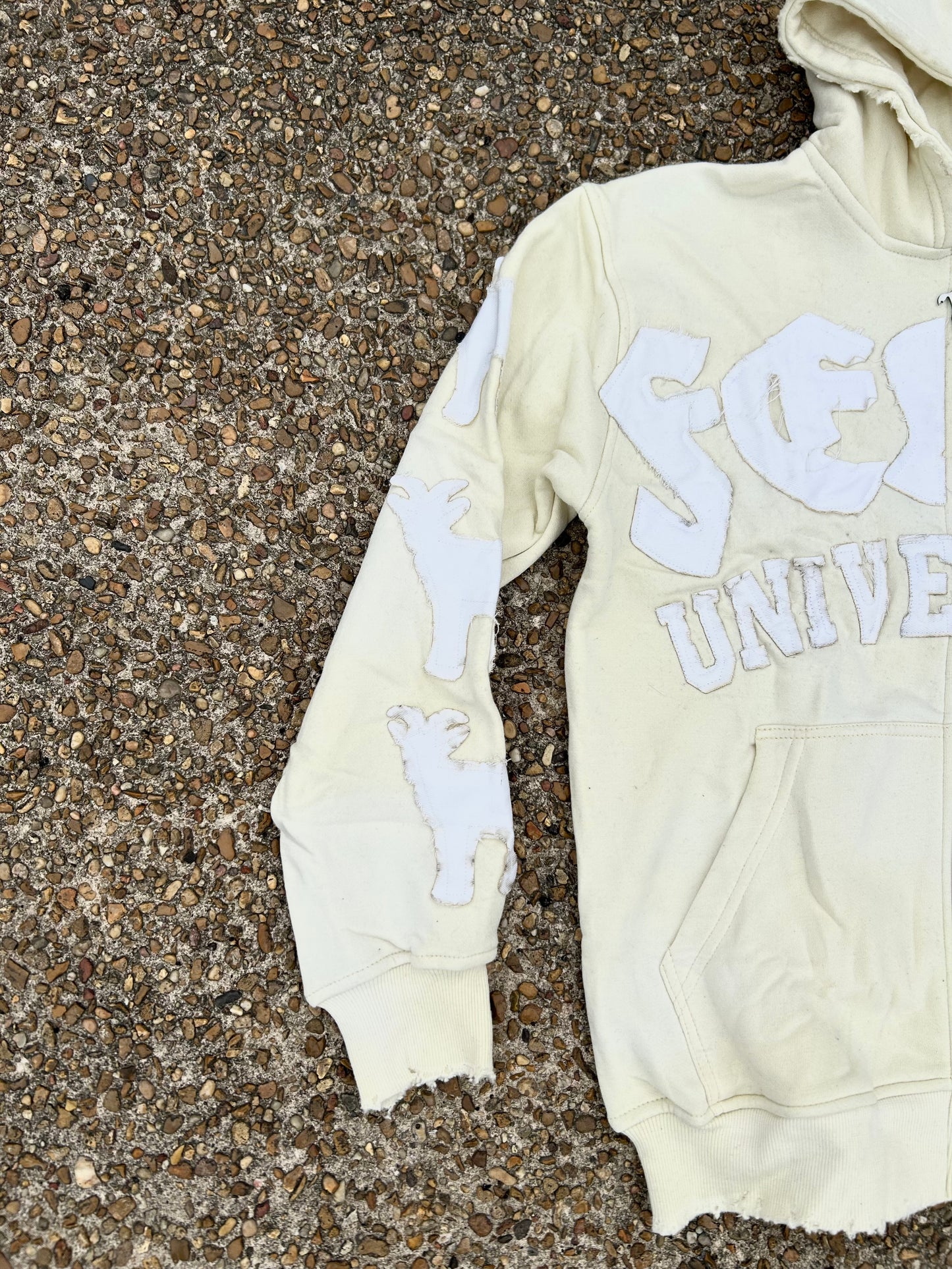 Finesse University “Off White” Zip-Up