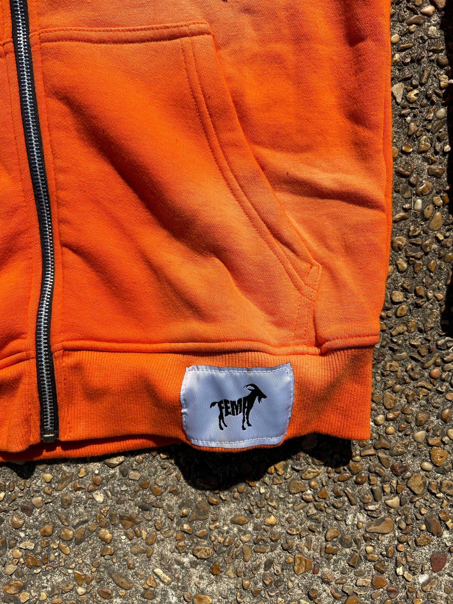 Finesse University “Orange” Zip-Up