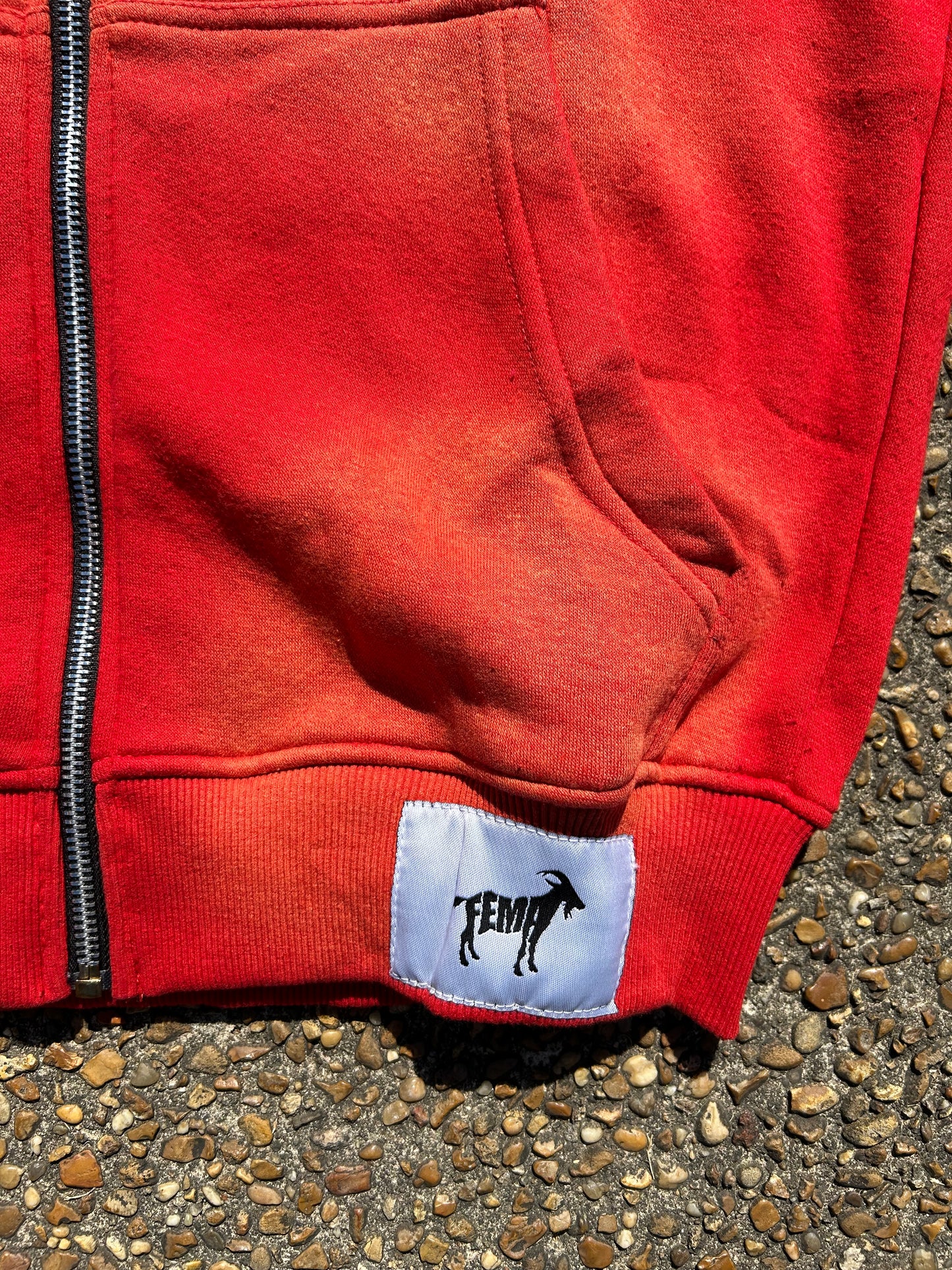 Finesse University “Red” Zip-Up
