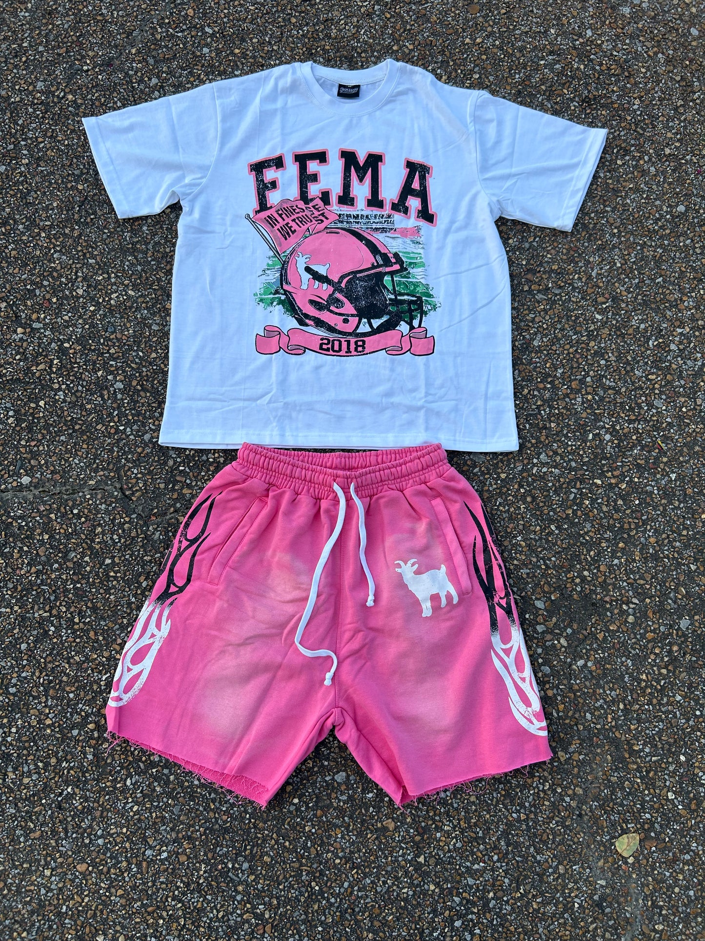 FEMA Varsity Set Pink
