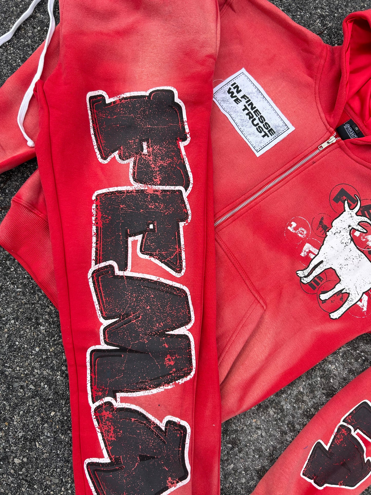 FEMA "In Finesse We Trust" Red Set
