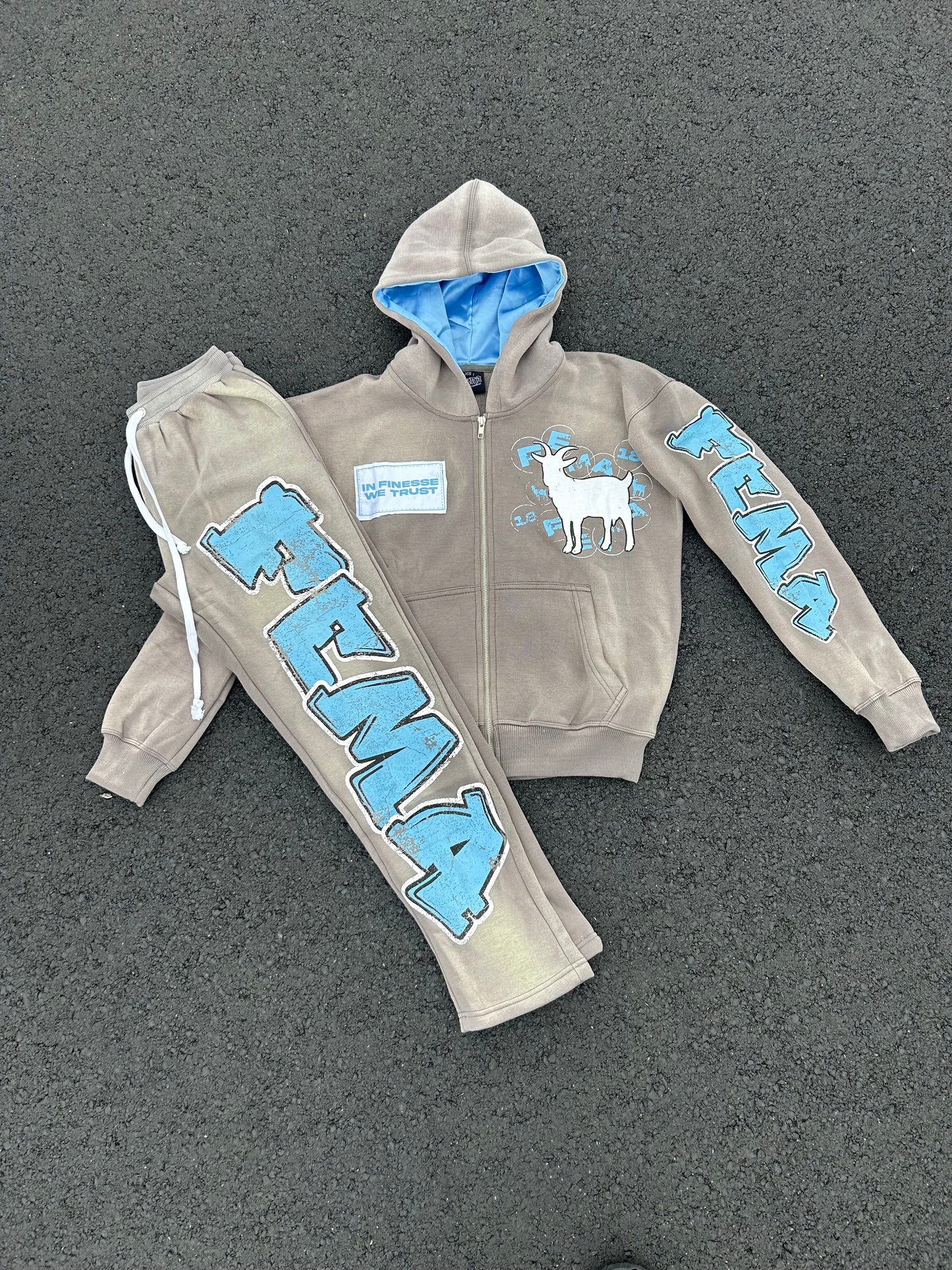 FEMA "In Finesse We Trust" Grey Set