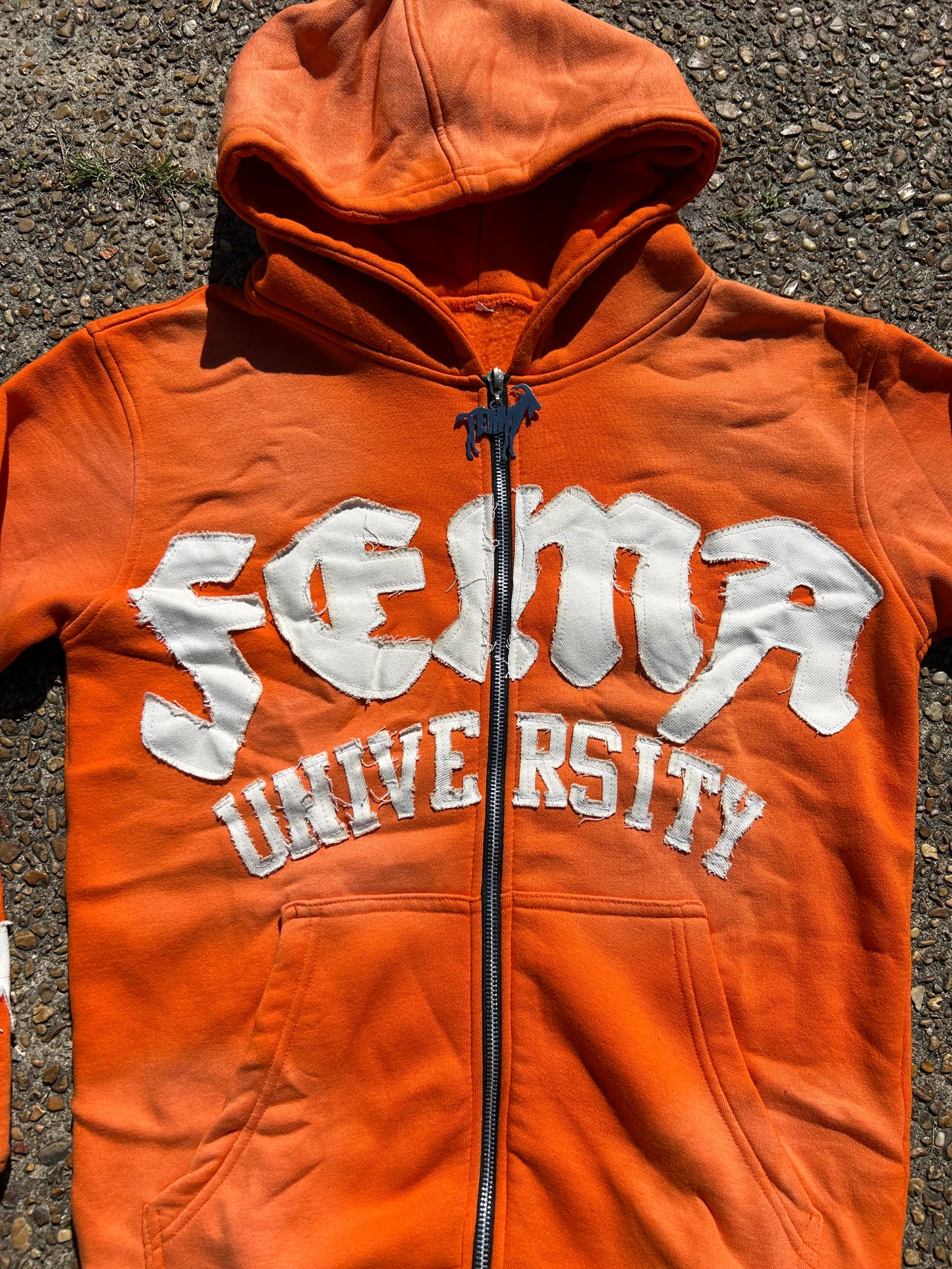 Finesse University “Orange” Zip-Up