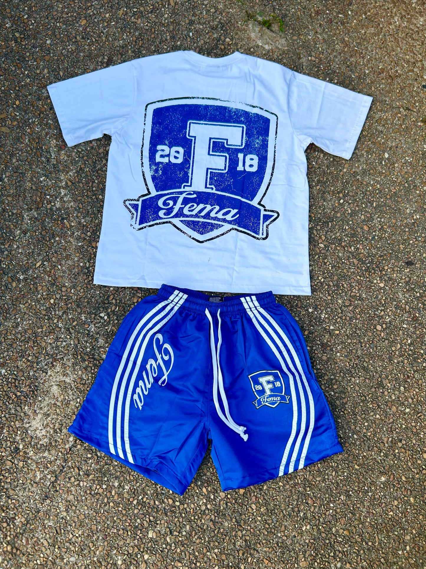 FEMA Trophy Set Royal Blue