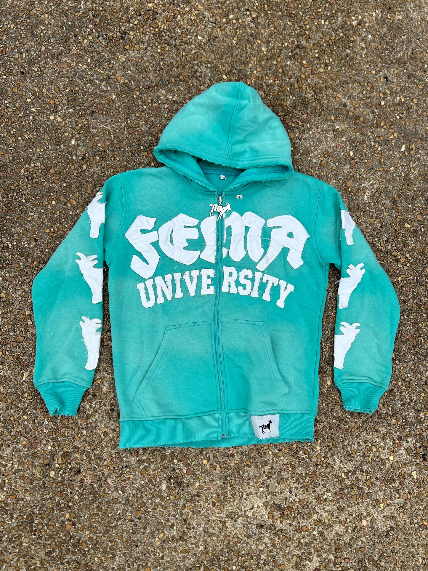 Finesse University “Teal” Zip-Up