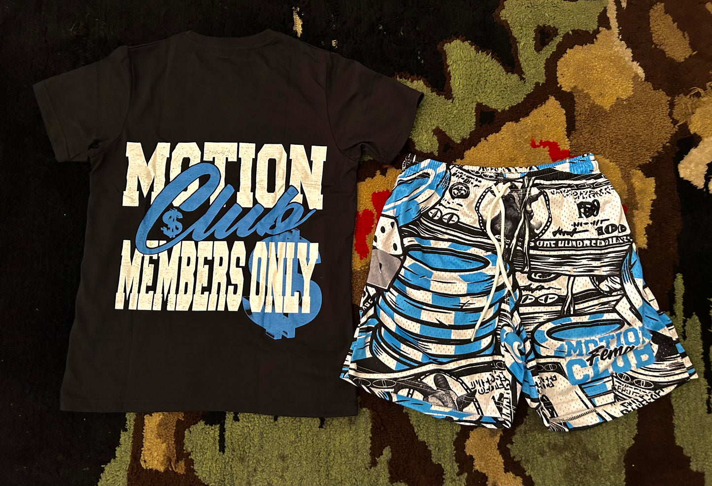 Motion Club “Black/UNC Blue” Set