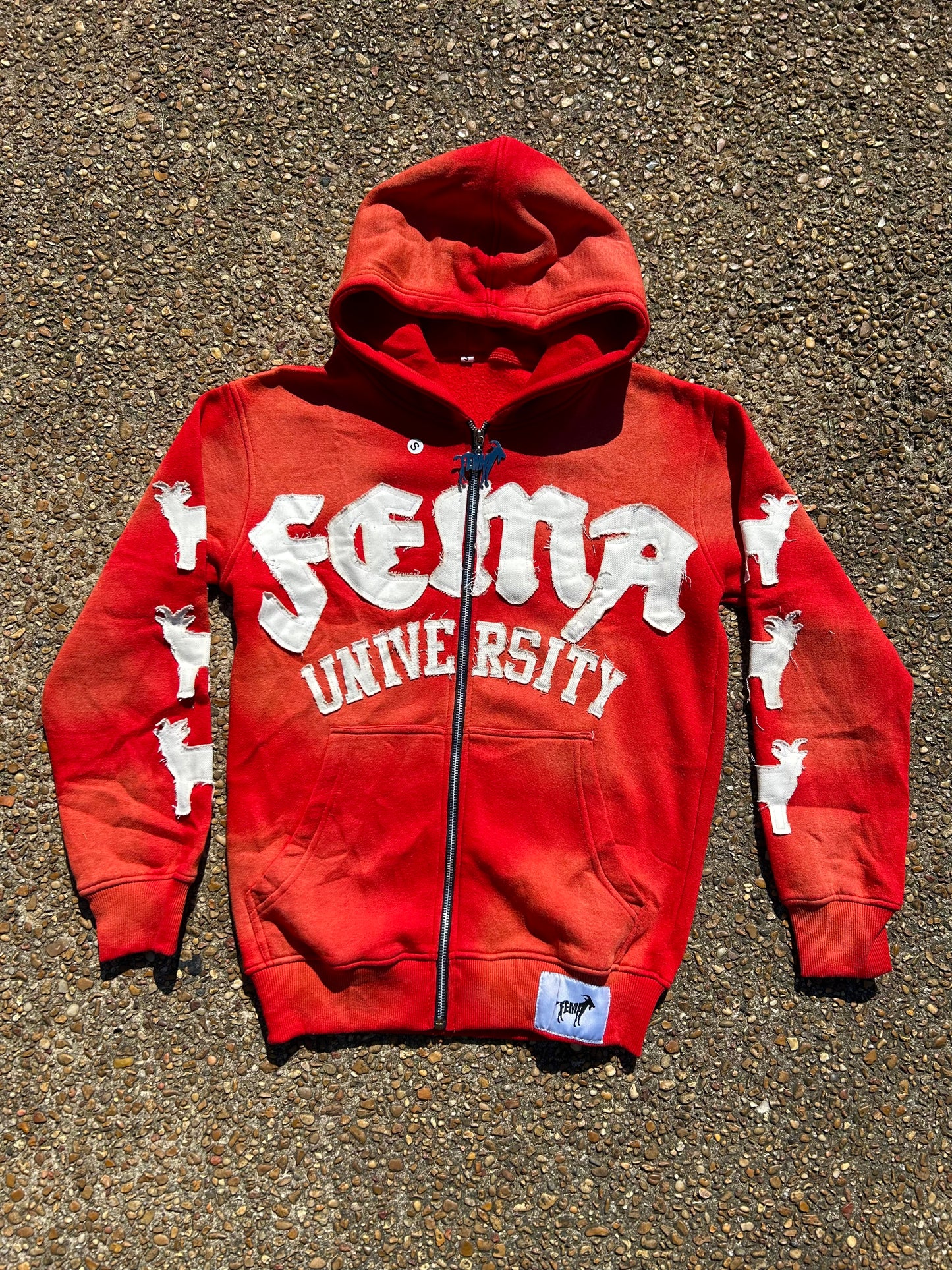 Finesse University “Red” Zip-Up