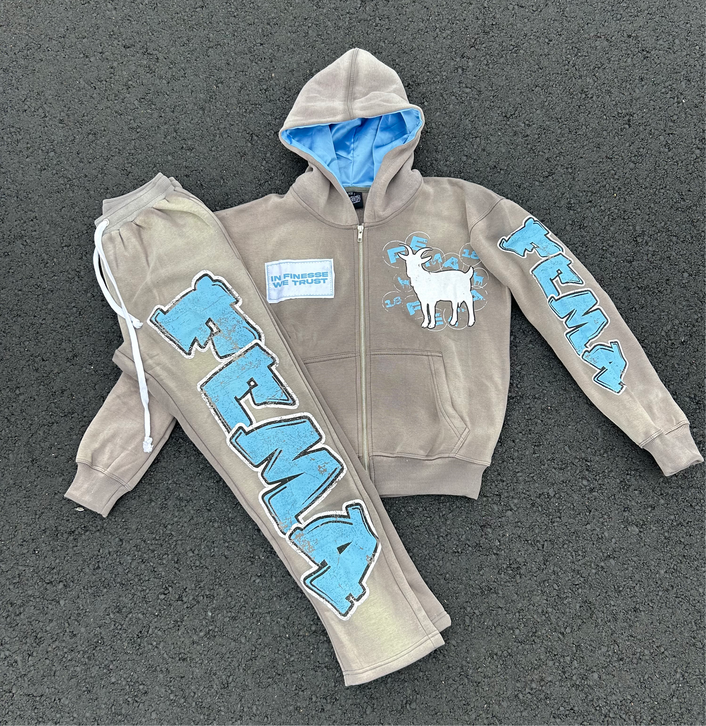 FEMA "In Finesse We Trust" Grey Set