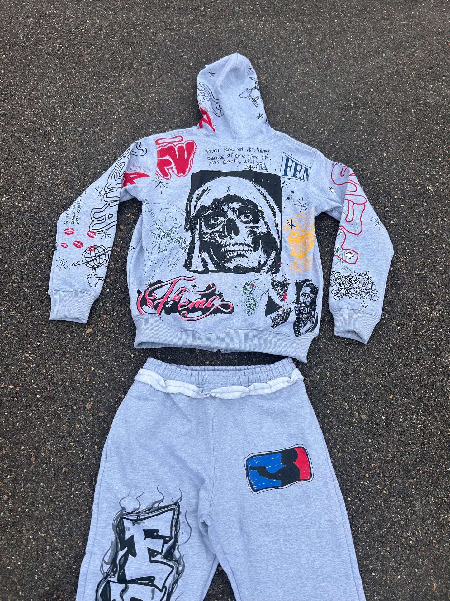 FEMA Graffiti Set Grey