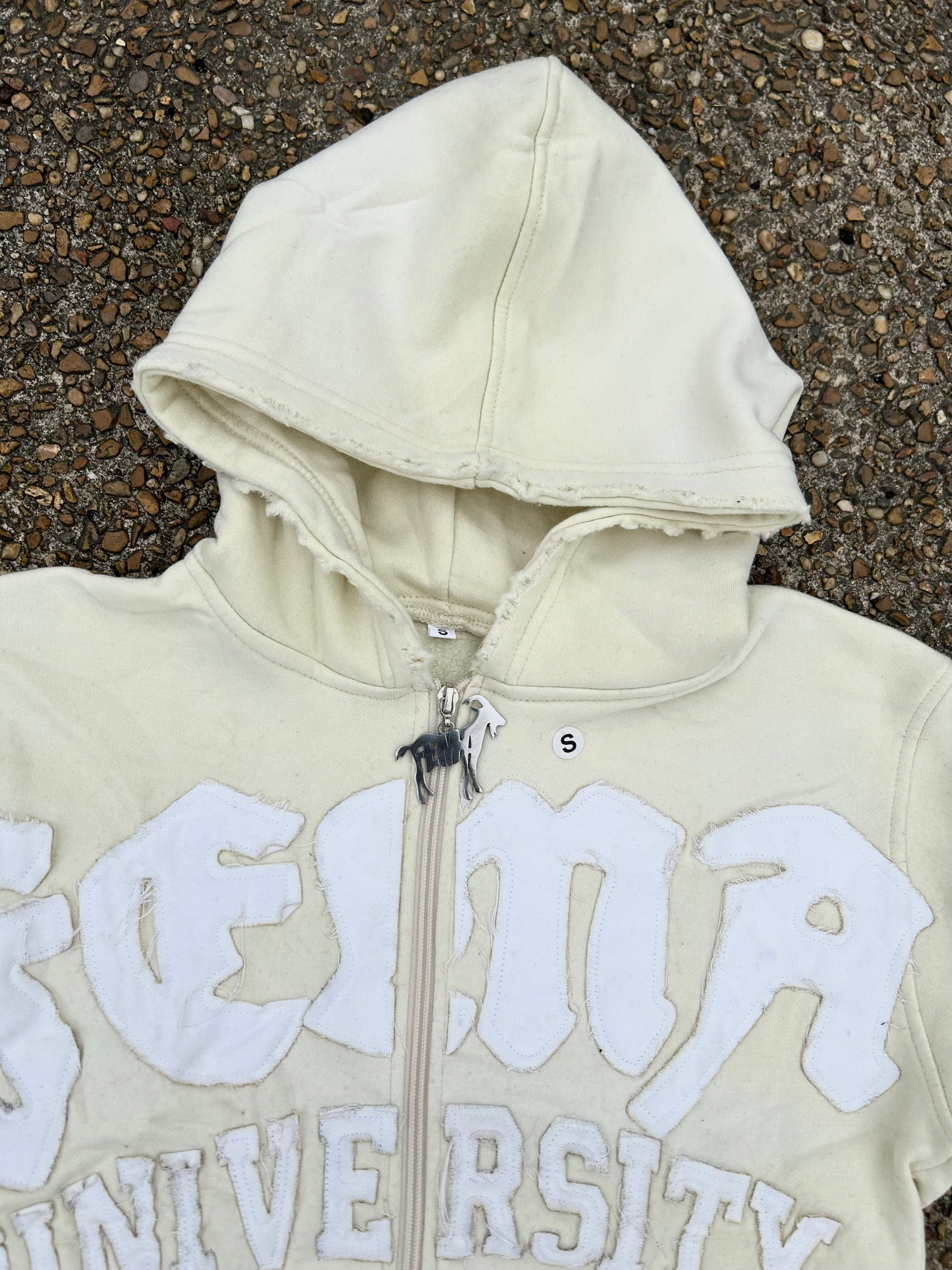 Finesse University “Off White” Zip-Up