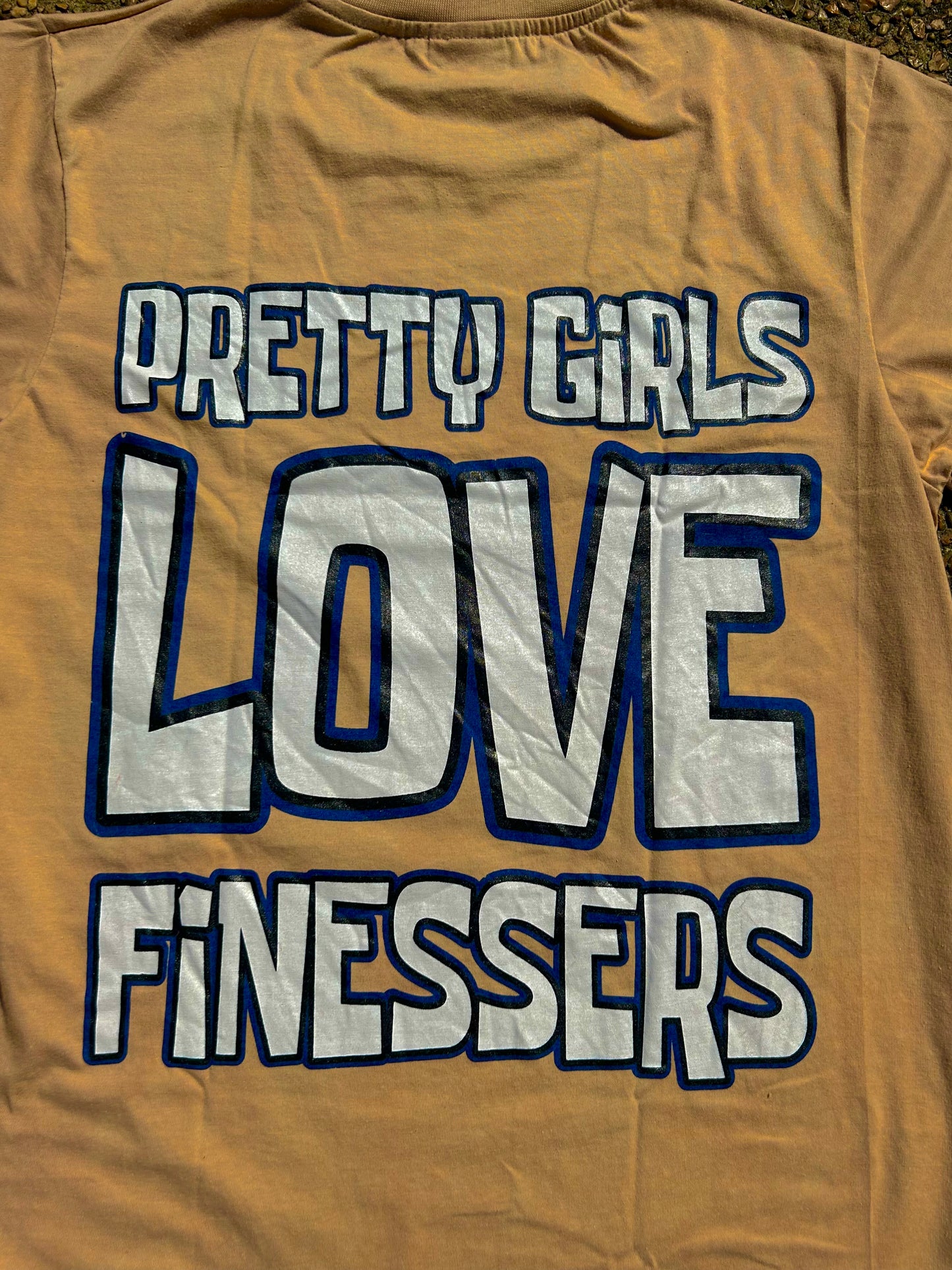 Pretty Girl Love Finessers Set (Tan/Blue)