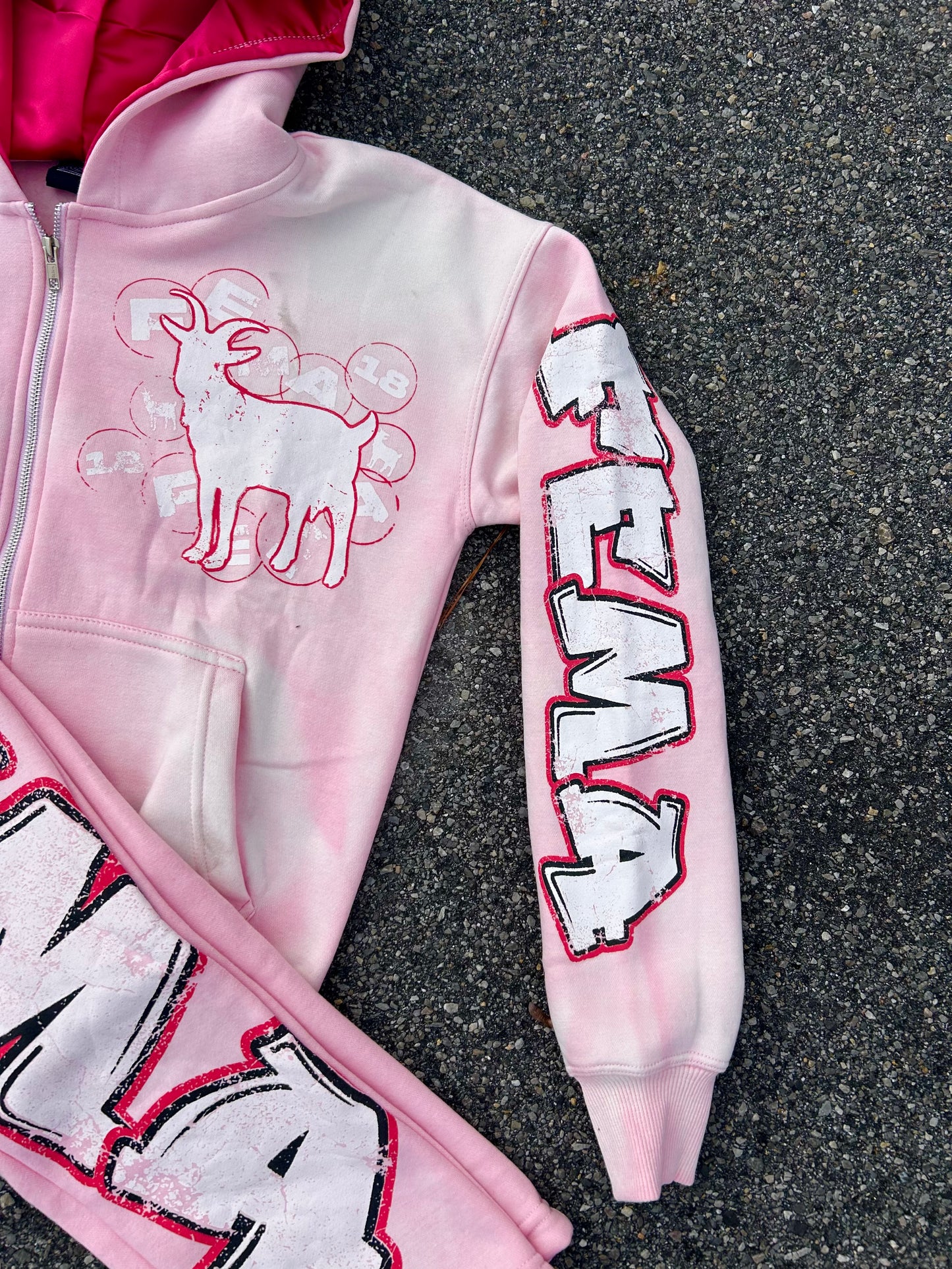 FEMA "In Finesse We Trust" Pink Set