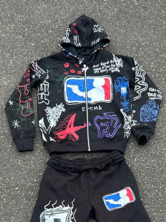 FEMA Graffiti Set Black