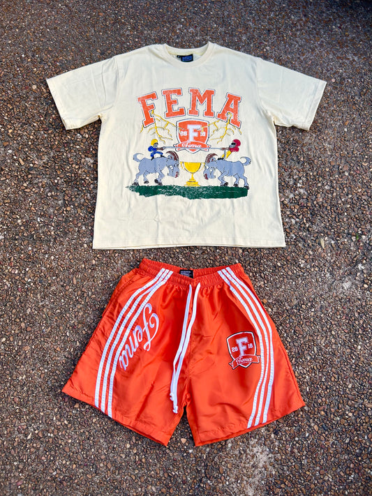 FEMA Trophy Set Orange