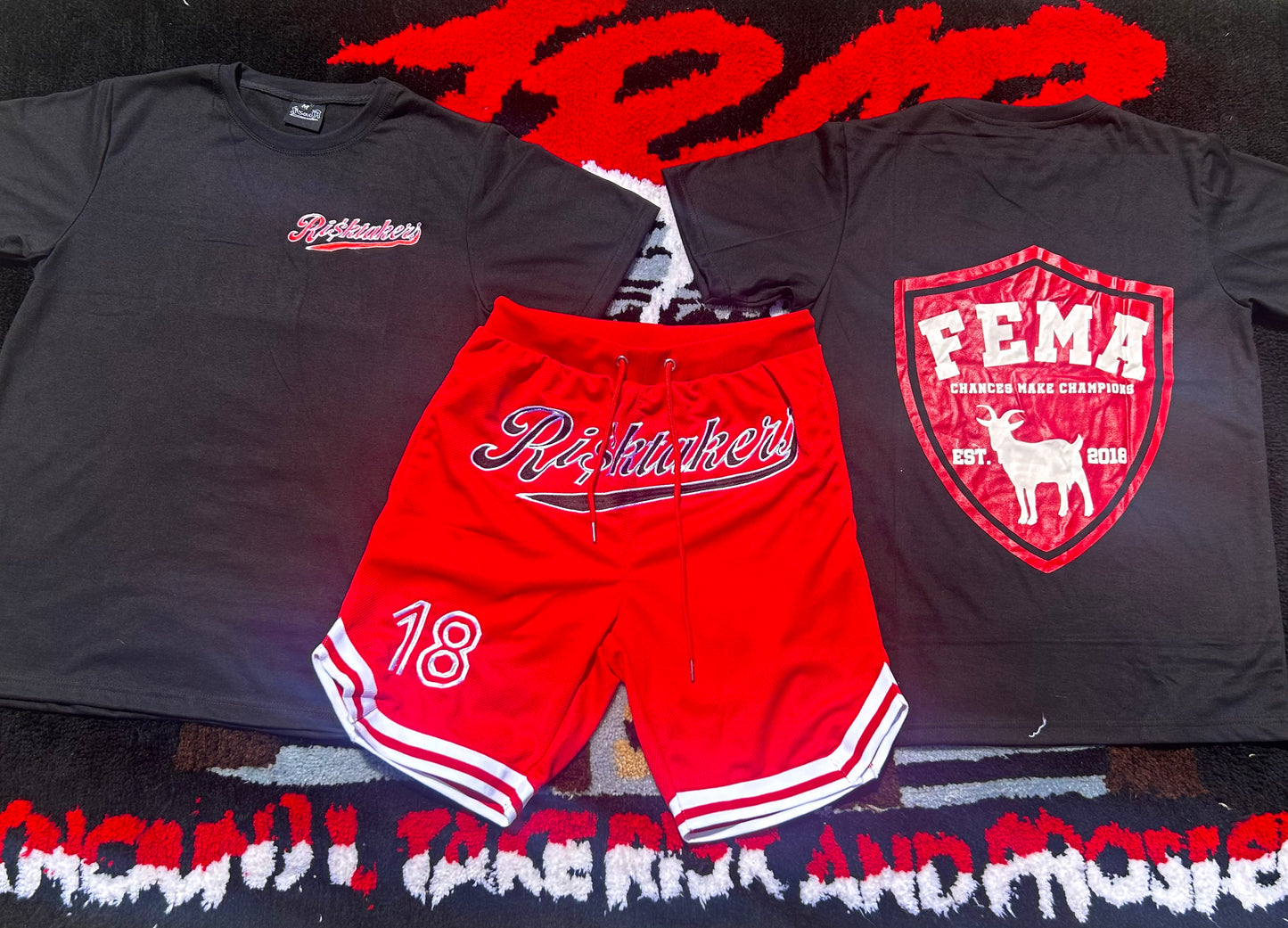 FEMA Risktaker Set (Black/Red)