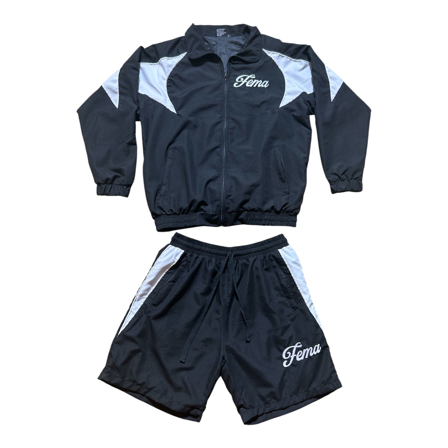 FEMA Signature Windbreaker Set (Black)