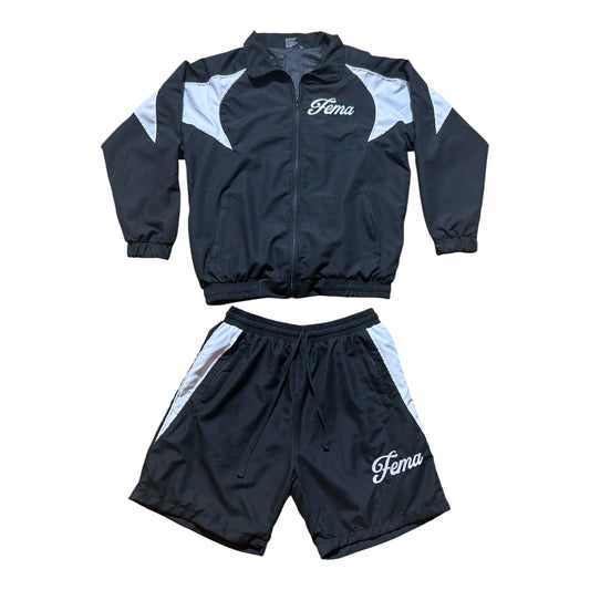 FEMA Signature Windbreaker Set (Black)