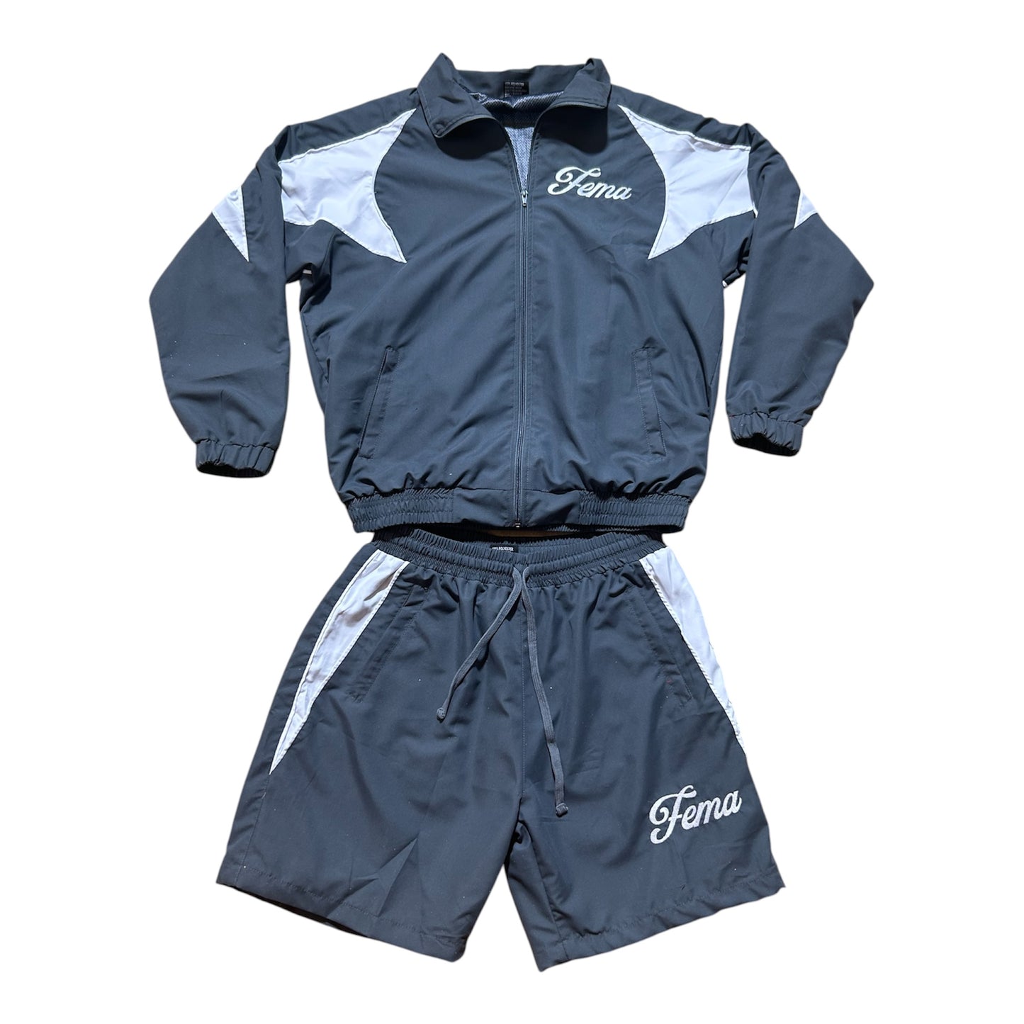 FEMA Signature Windbreaker Set (Grey)