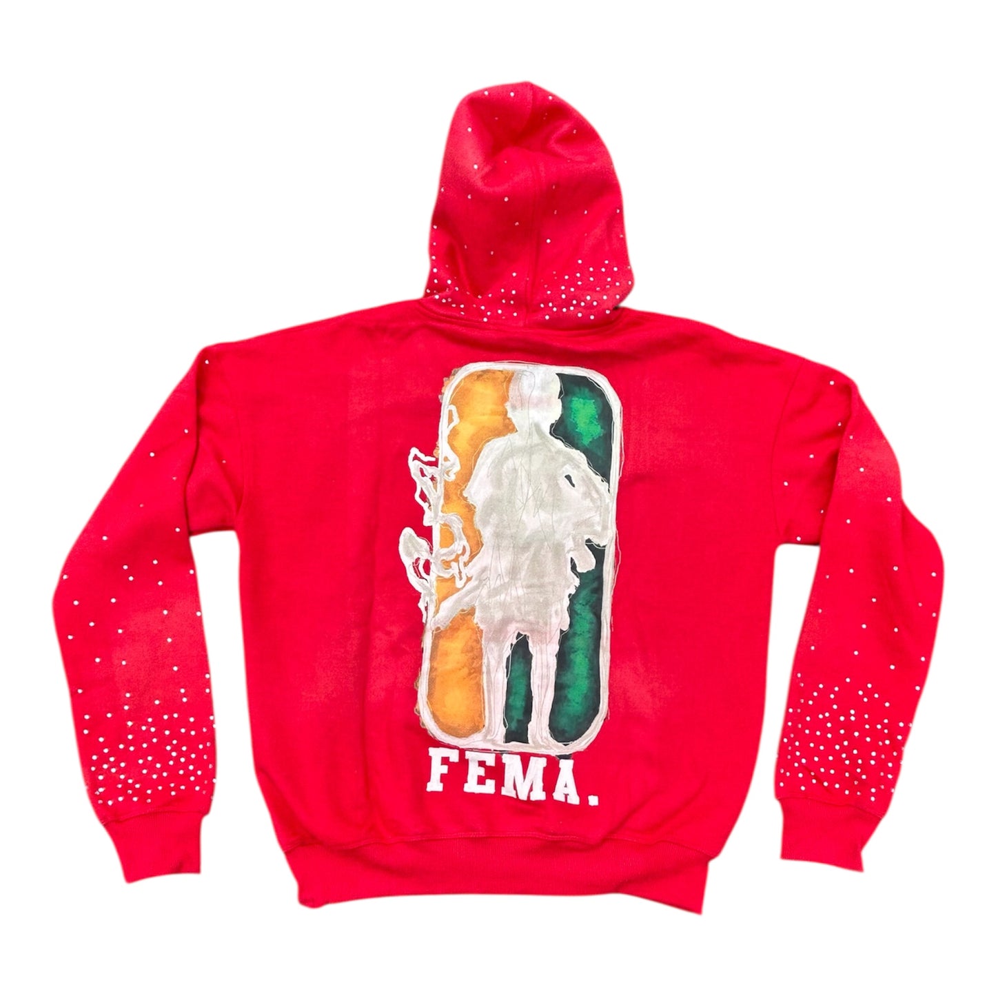 FEMA Red NBA Hoodie