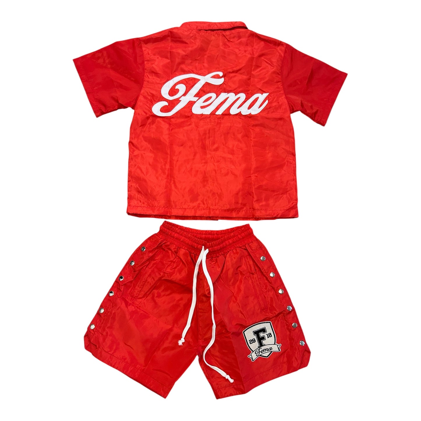 FEMA Ribbon Nylon Set (Red)