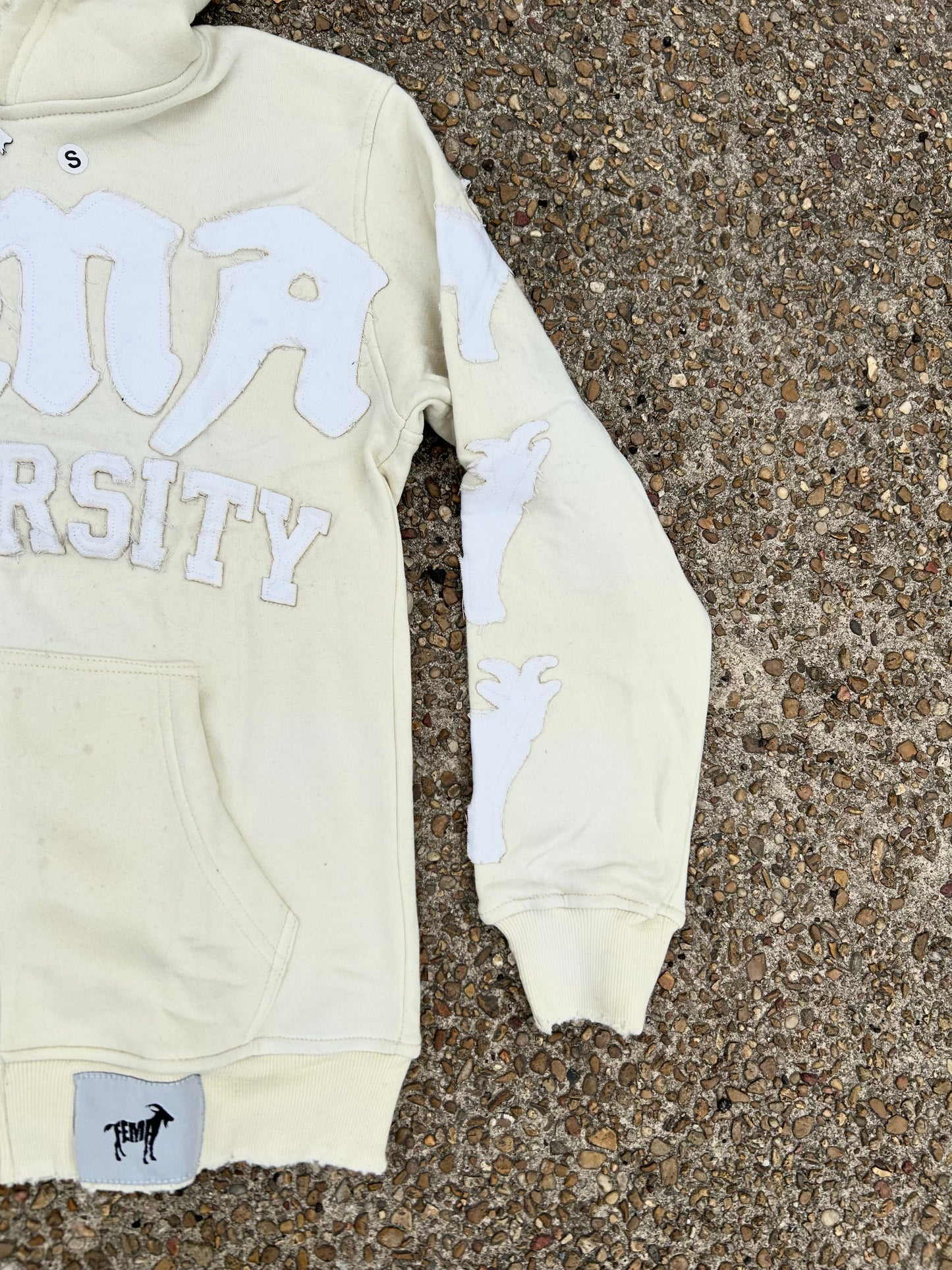 Finesse University “Off White” Zip-Up