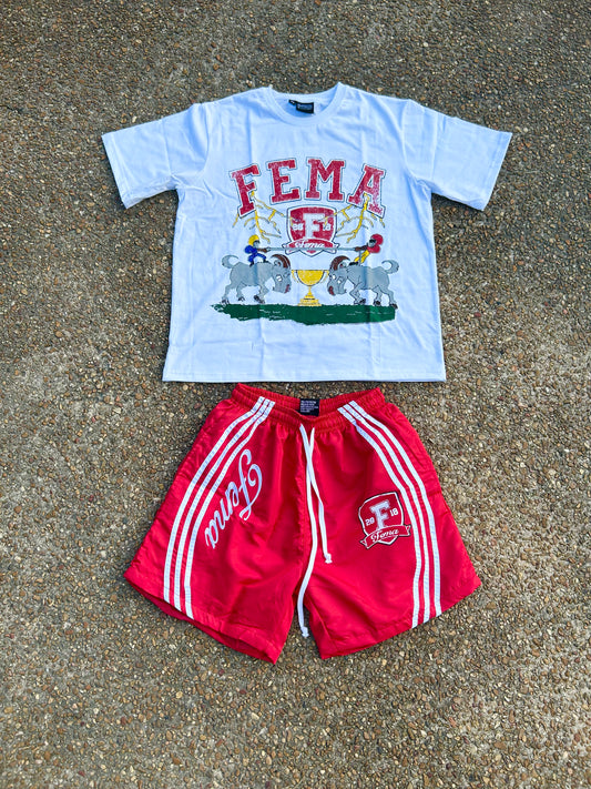 FEMA Trophy Set Red