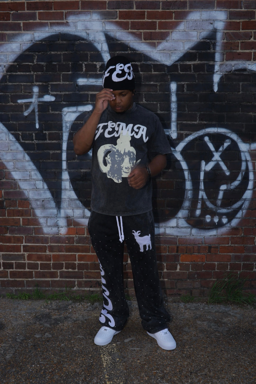 FEMA Shiners Set (Acid Wash Black)