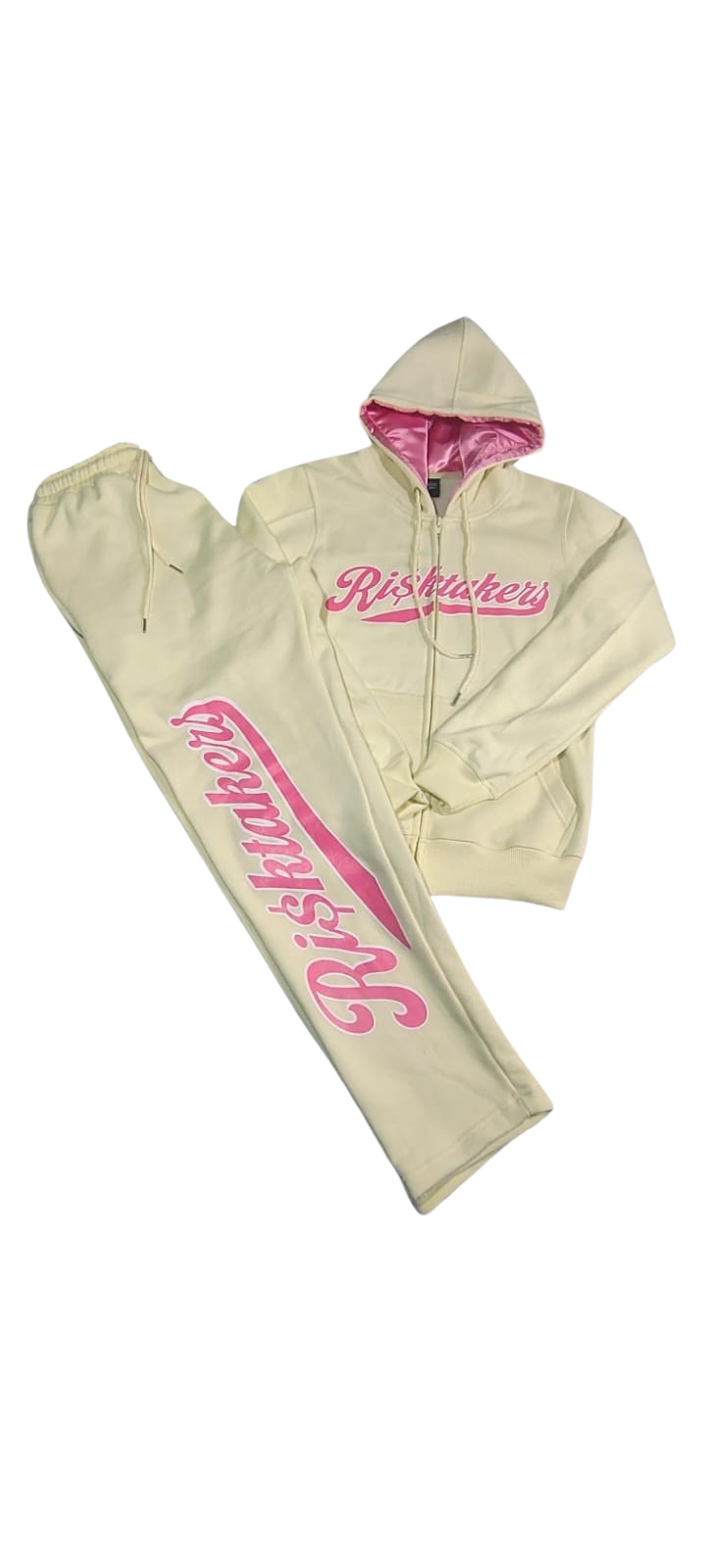 RI$KTAKER Set (Cream/Pink)