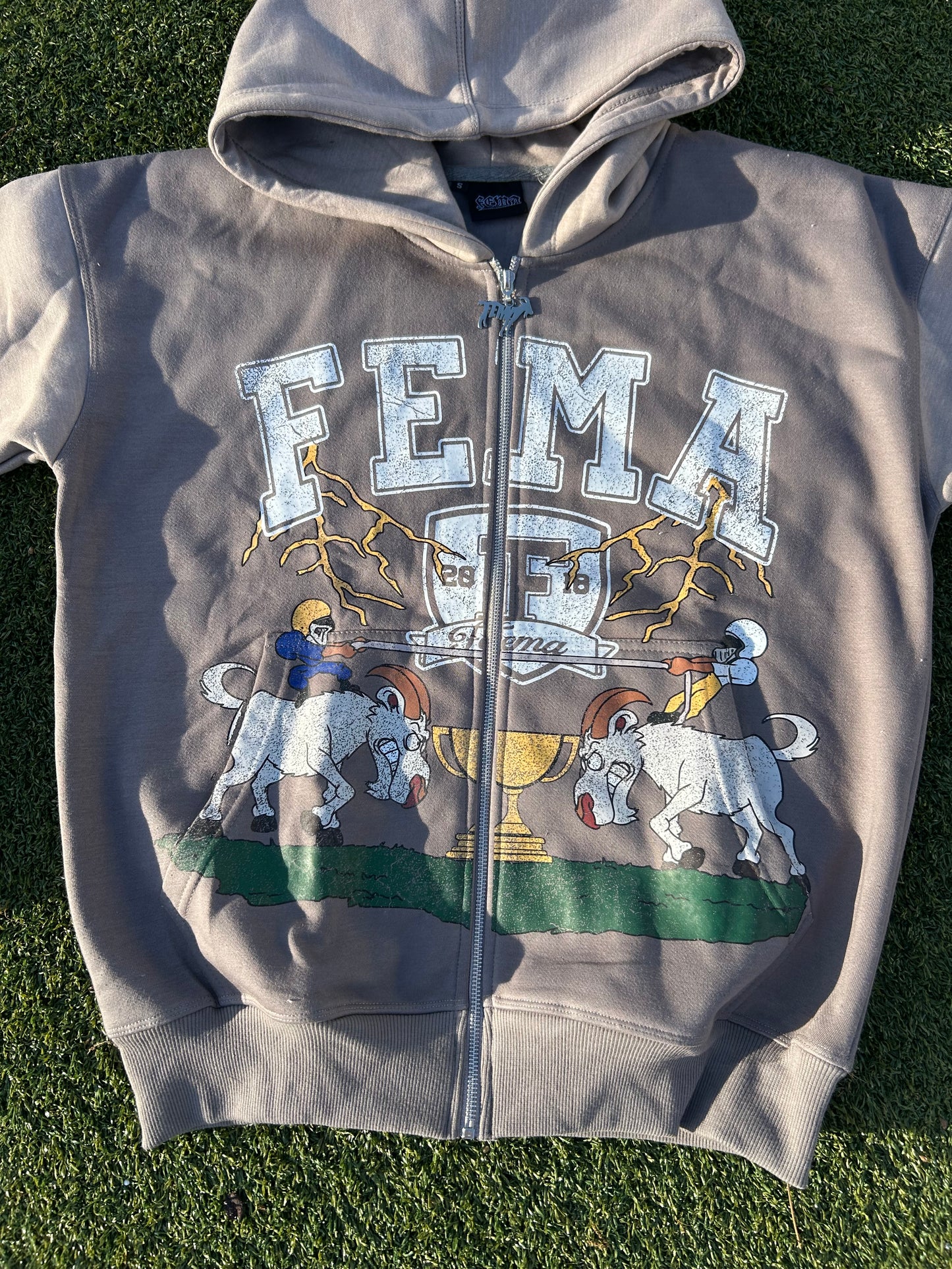 FEMA Trophies Zip Up (Grey)