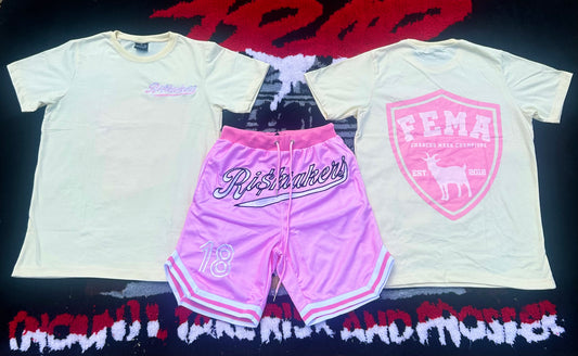 FEMA Risktaker Set (Cream/Pink)