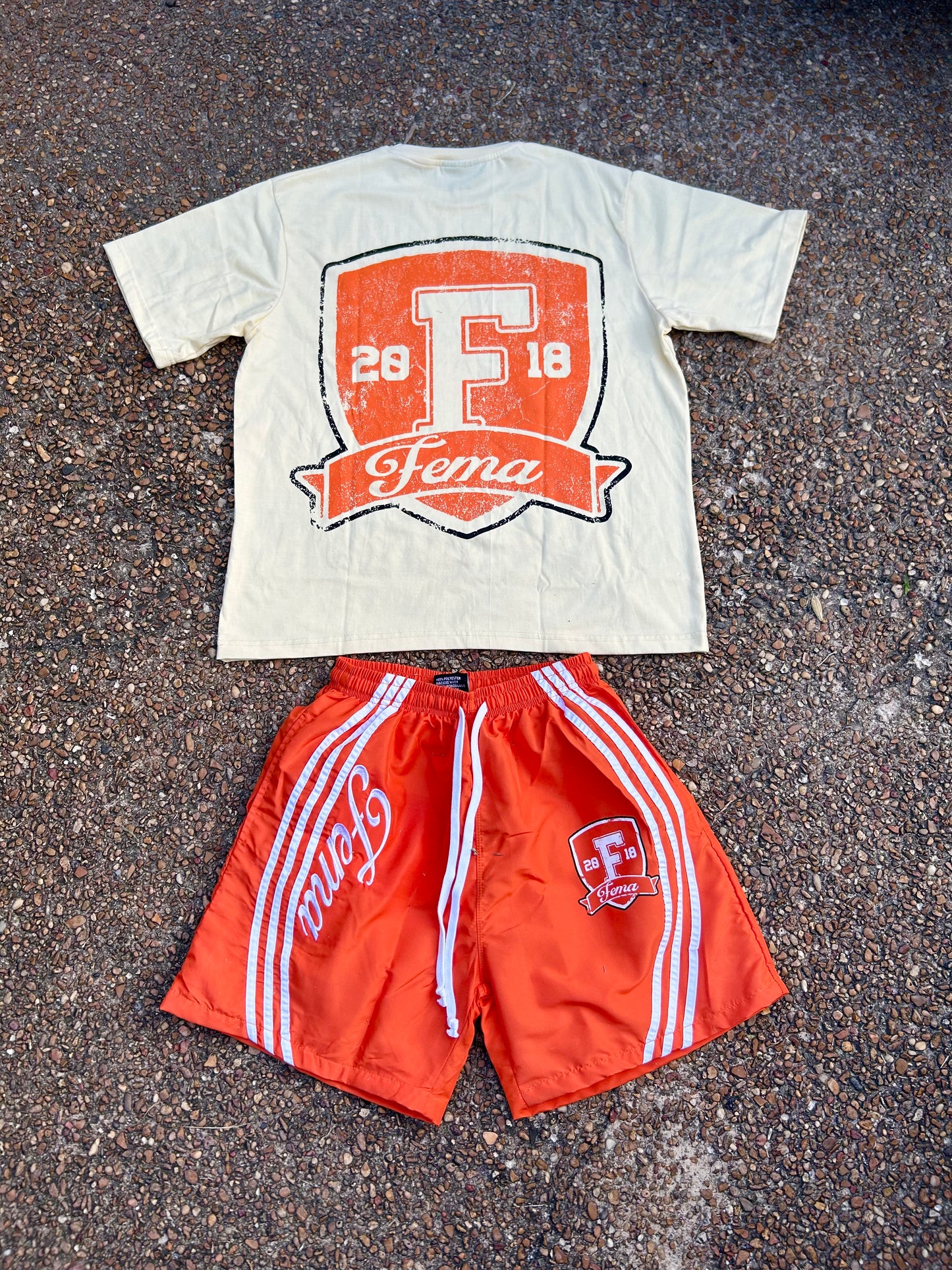 FEMA Trophy Set Orange