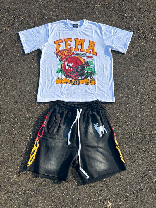 FEMA Varsity Set Red/Yellow