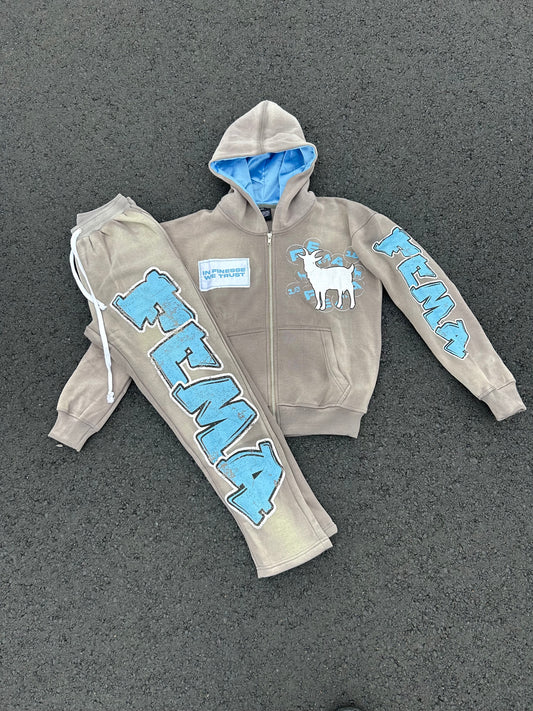 FEMA "In Finesse We Trust" Grey Set