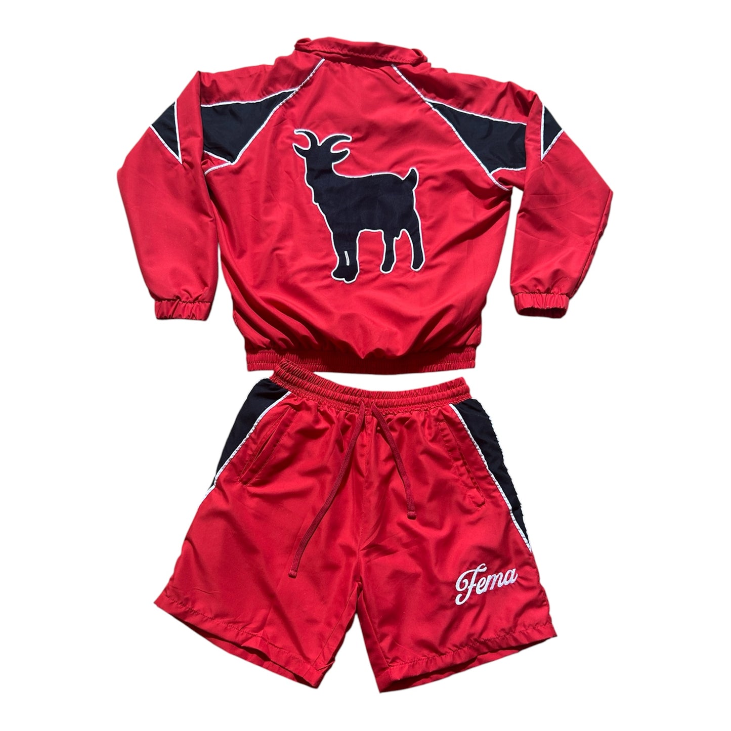 FEMA Signature Windbreaker Set (Red)