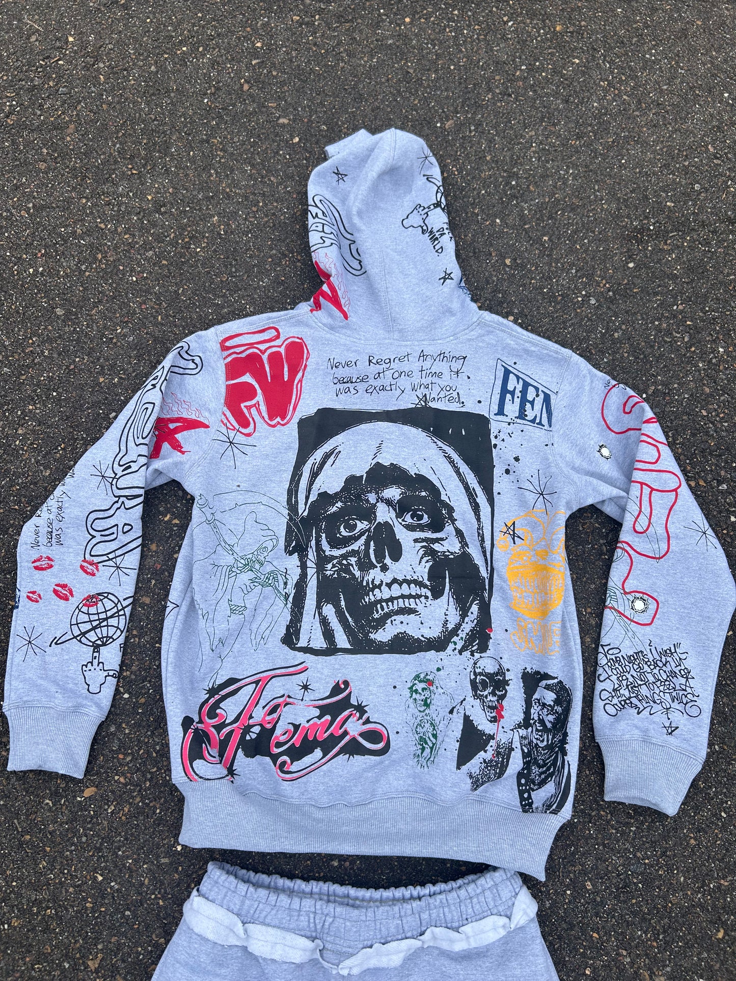 FEMA Graffiti Set Grey