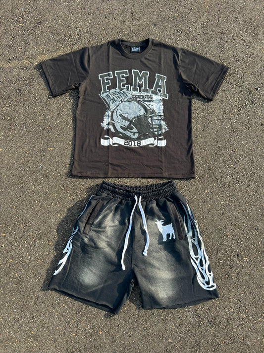 FEMA Varsity Set Black