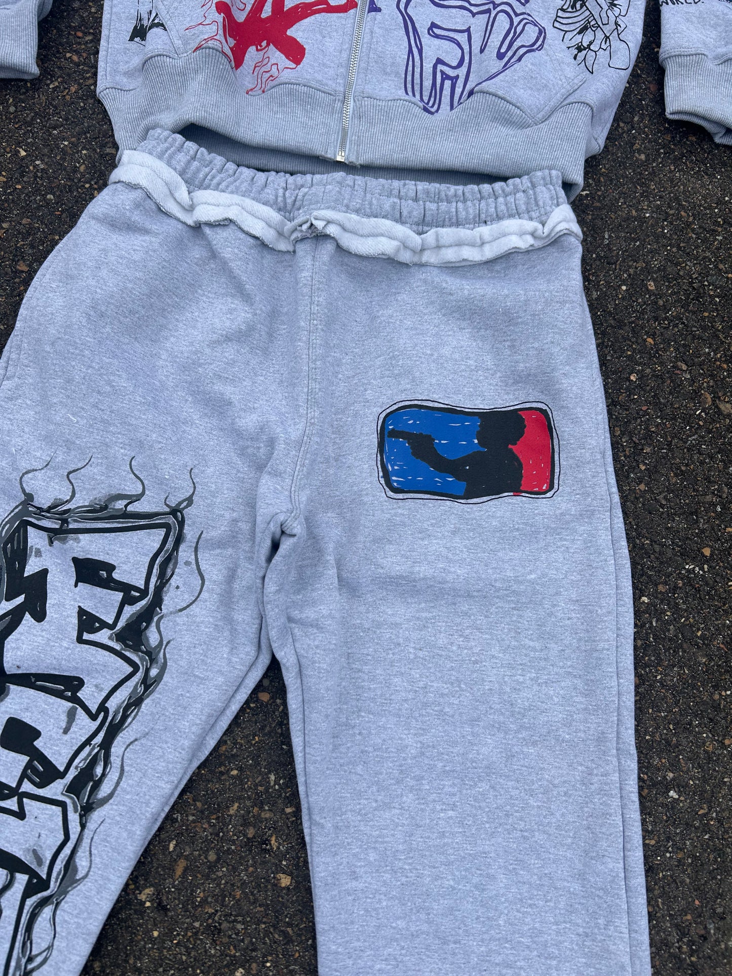 FEMA Graffiti Set Grey
