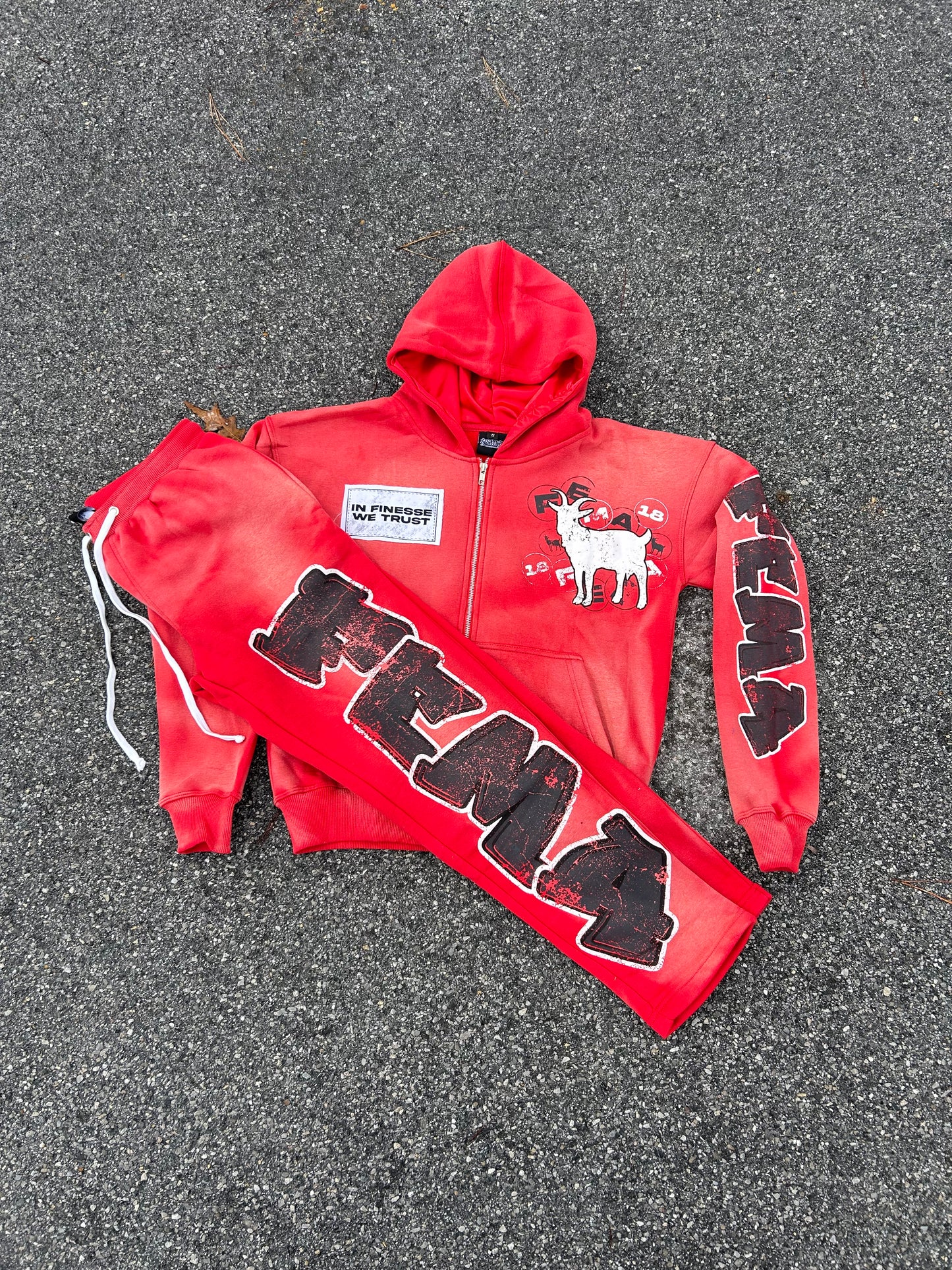 FEMA "In Finesse We Trust" Red Set