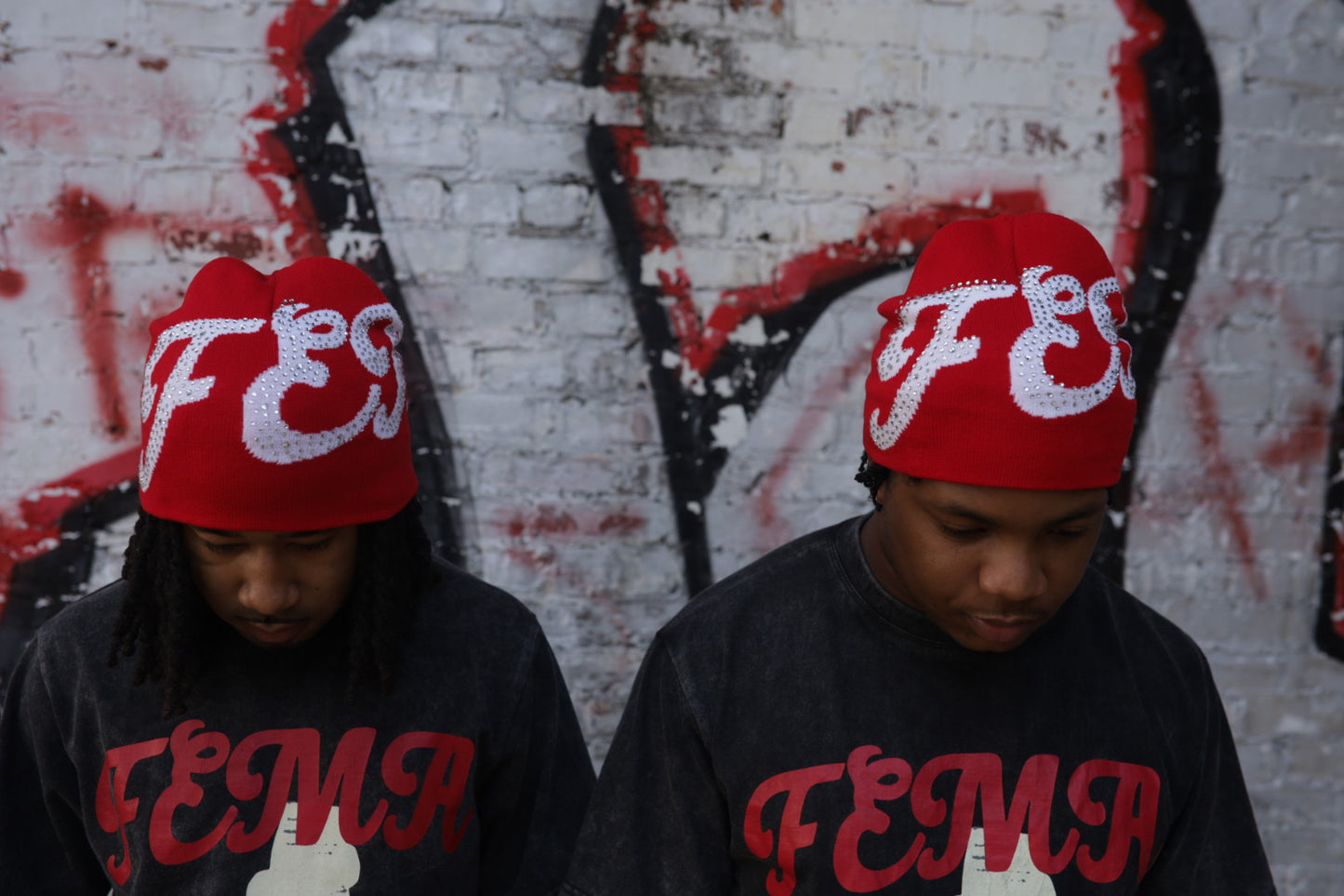 FEMA Shiners Set (Black/Red)