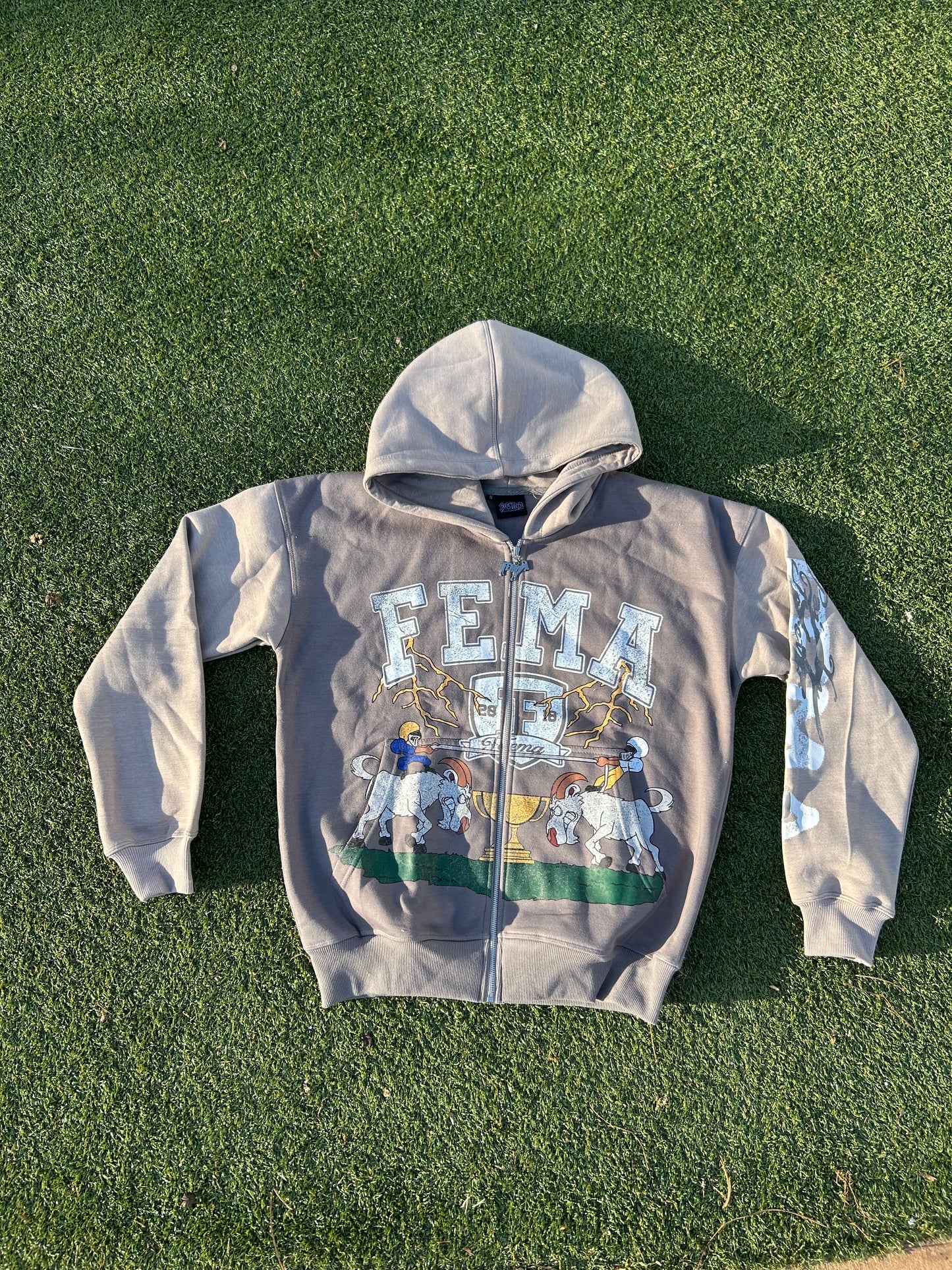 FEMA Trophies Zip Up (Grey)