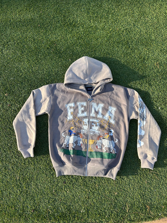 FEMA Trophies Zip Up (Grey)