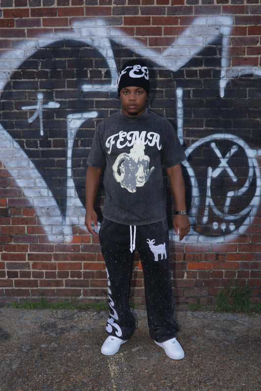 FEMA Shiners Set (Acid Wash Black)
