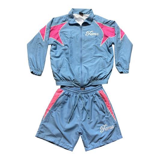 FEMA Signature Windbreaker Set (Cotton Candy)