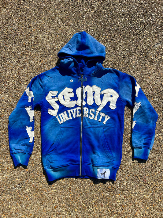Finesse University “Blue” Zip-Up