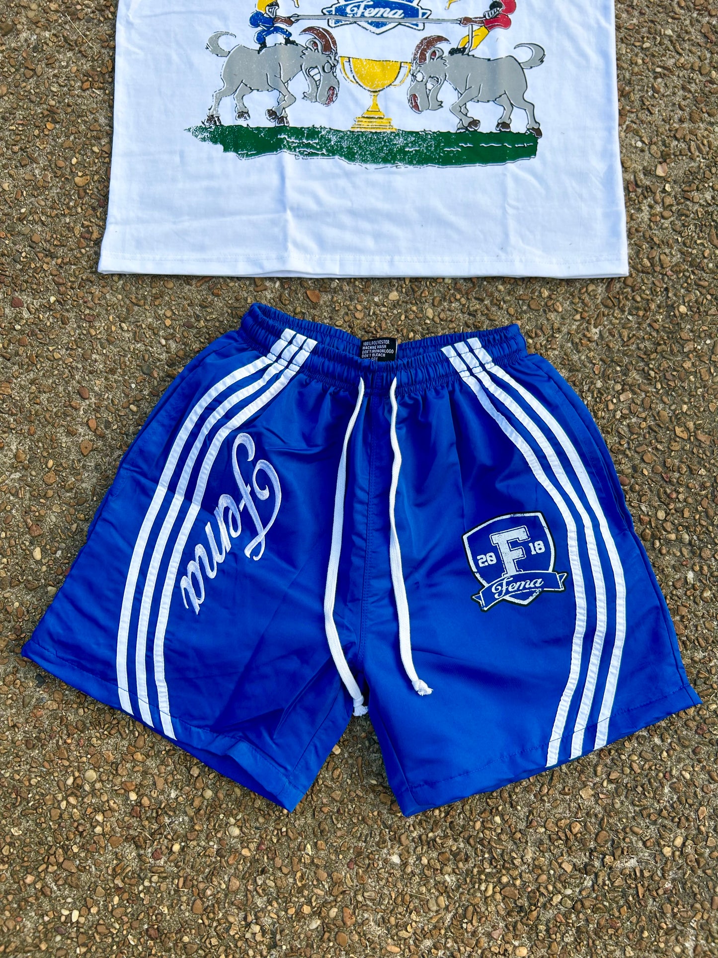FEMA Trophy Set Royal Blue