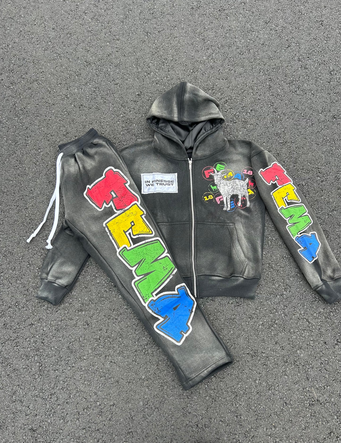 FEMA "In Finesse We Trust" Black Set