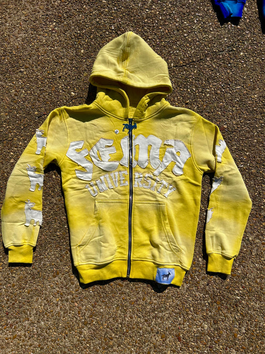 Finesse University “Yellow” Zip-Up
